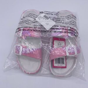 COPY - RAMPAGE Girls - Eva Slide Sandal | White Multi NWT
